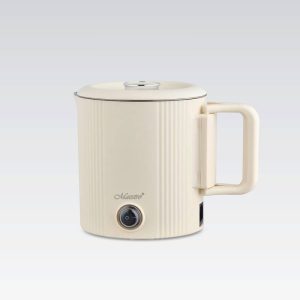 Дорожній електричний чайник + Каструля MR 009 BEIGE